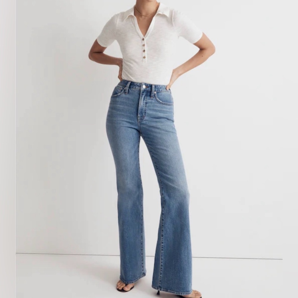Madewell Perfect Vintage Flare Jean 32T